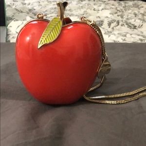 Authentic Kate Spade apple purse